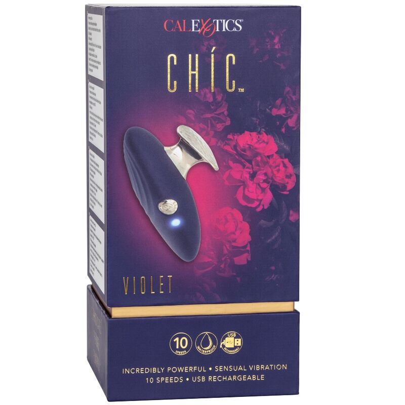 Comprar CALEXOTICS Chic Violet Estimulador – Diseño Ergonómico Con 10 Modos De Vibración-Noxtic