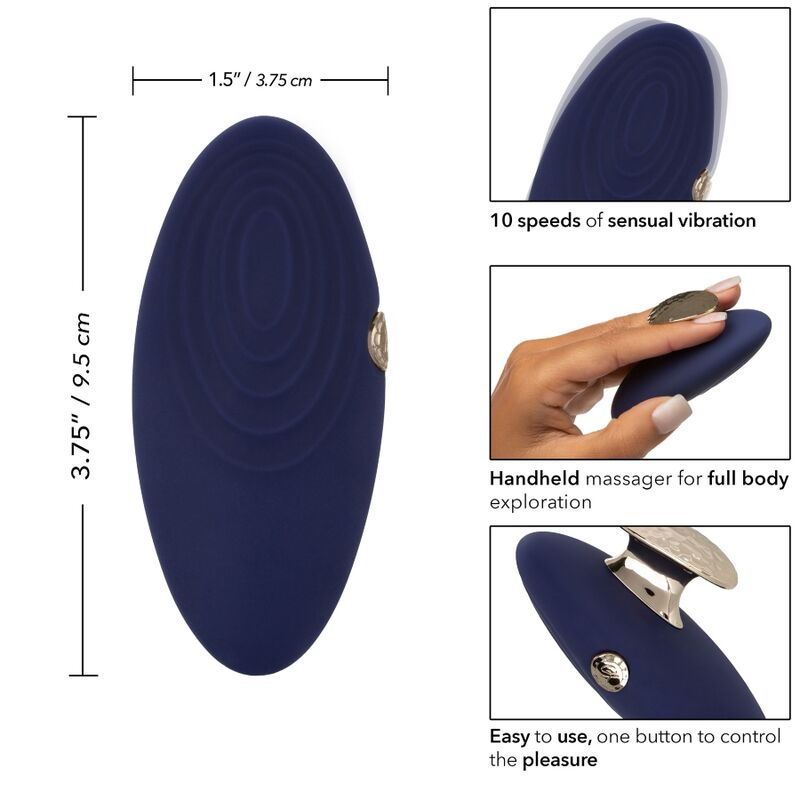 Comprar CALEXOTICS Chic Violet Estimulador – Diseño Ergonómico Con 10 Modos De Vibración-Noxtic