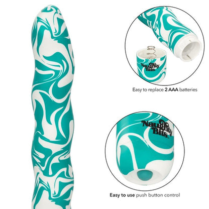 CALEXOTICS Squiggle Dick – Vibrador Personal Con Diseño Innovador Para Placer Sensorial