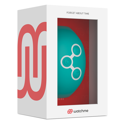 WATCHME Reloj Control Remoto Aguamarina – Tecnología Wireless Para Placer Con Estilo