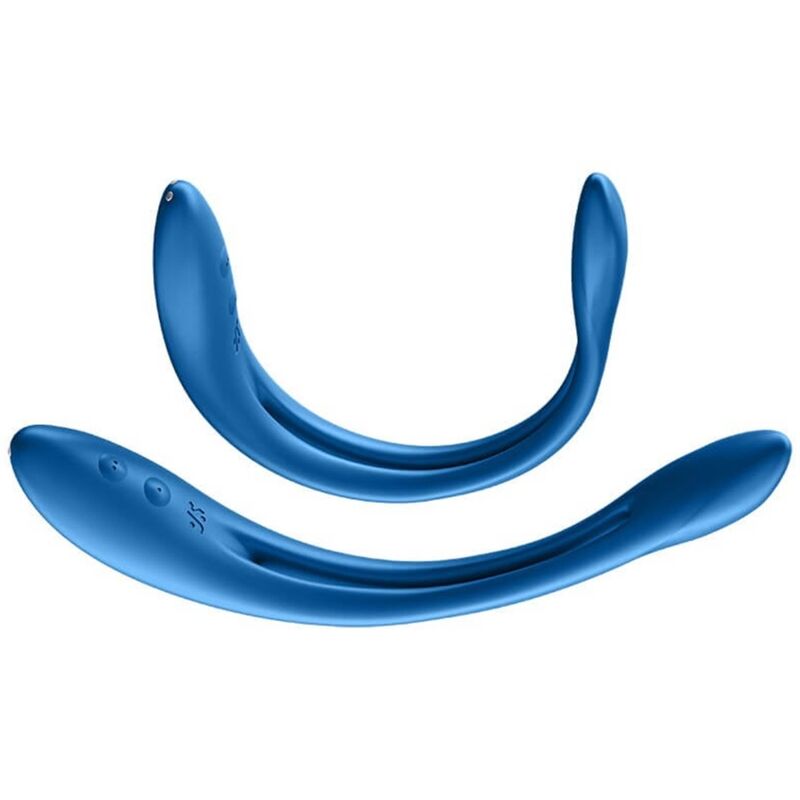 SATISFYER Elastic Game Blue – Vibratore multifunzionale con due potenti motori