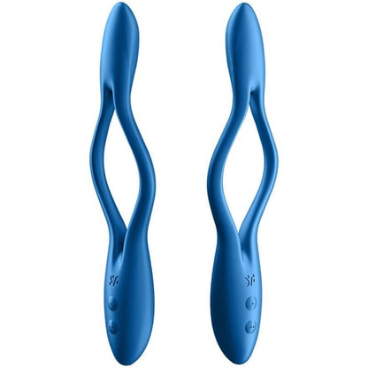 SATISFYER Elastic Game Blue – Vibratore multifunzionale con due potenti motori
