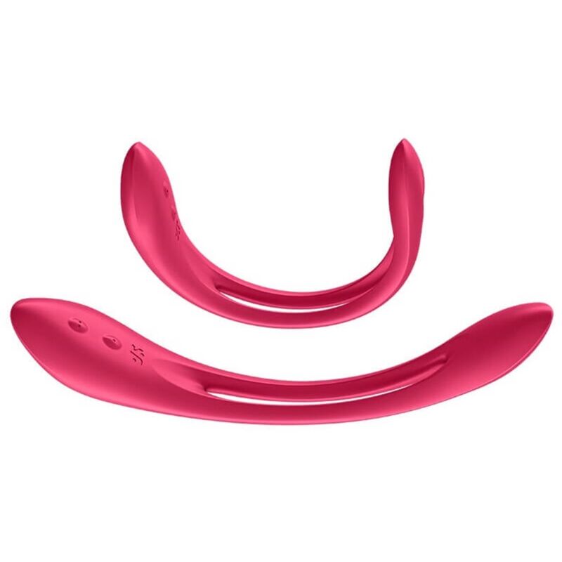 Comprar Satisfyer Elastic Joy Multivibrador Rojo – Vibrador Versátil Con Doble Motor Para Estimulación Personalizada-Noxtic