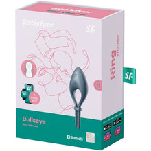 Satisfyer Bullseye Anillo Vibrador App Gris – Diseño Elegante Con Ajuste Personalizado Para Confort Ideal