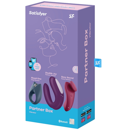 Comprar Satisfyer Partner Box 3 – Set Perfecto Para Momentos Íntimos Confortables-Noxtic