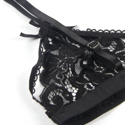 SUBBLIME Completo Reggiseno e Perizoma Tre Pezzi L/XL – Completo Elegante per Valorizzare la Tua Silhouette