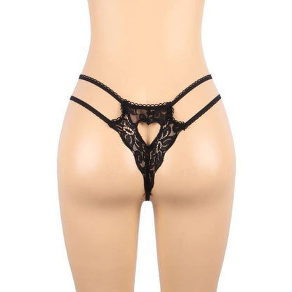 SUBBLIME Completo Reggiseno e Perizoma Tre Pezzi L/XL – Completo Elegante per Valorizzare la Tua Silhouette