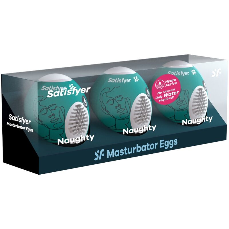 Satisfyer Huevos Masturbadores Naughty – Estimulación Sensorial Única Para Autoexploración