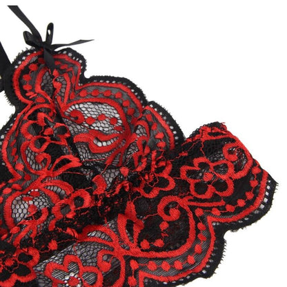 SUBBLIME Completo due pezzi con top e slip in pizzo – Completo elegante con il massimo comfort