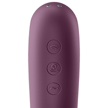 Satisfyer Dual Kiss Purple – Stimolatore ergonomico con onde di pressione e vibrazione