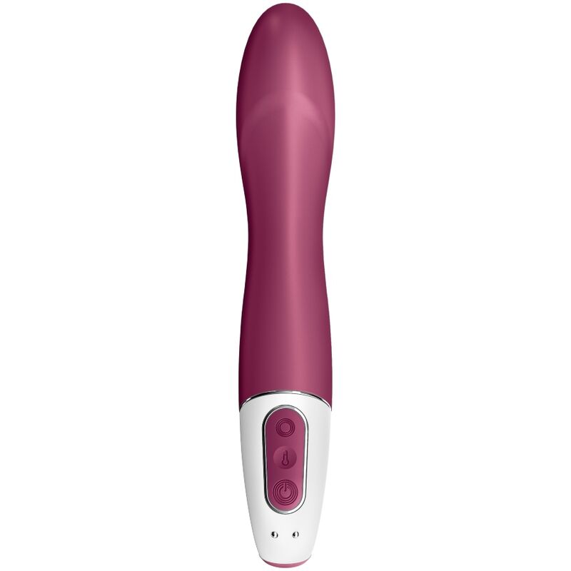 SATISFYER Big Heat – Vibrador Con Calor Para Estimulación Profunda Del Punto G