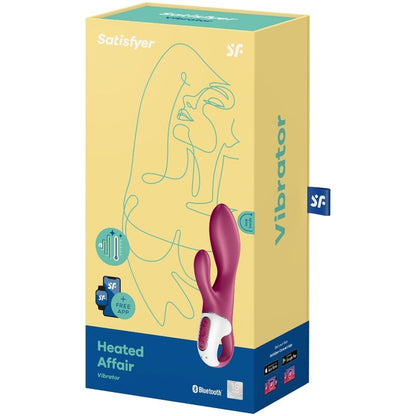 Vibratore per punto G Satisfyer Heated Affair – Stimolatore vibrante e termico per il piacere sensuale
