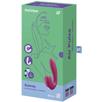 Satisfyer Sunray Rojo – Estimulador Con Control App Y Diseño Adaptable