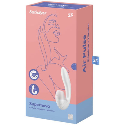 Satisfyer Supernova Estimulador Y Vibrador Rosa – Diseño Elegante Con Experiencia Sensorial Única