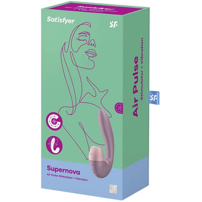 Satisfyer Supernova Estimulador Y Vibrador Rosa – Diseño Elegante Con Experiencia Sensorial Única