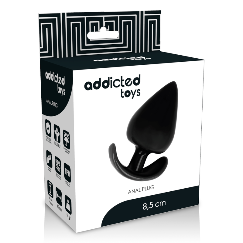 ADDICTED TOYS Anal Plug 8.5 CM – Diseño Realista Para Explorar Nuevas Sensaciones