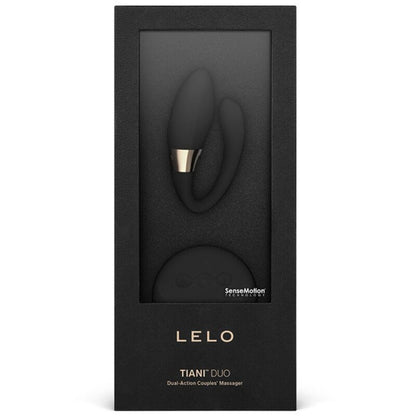 LELO Tiani Duo Nero – Massaggiatore di coppia con vibrazioni interne ed esterne