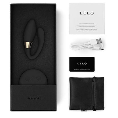 LELO Tiani Duo Nero – Massaggiatore di coppia con vibrazioni interne ed esterne