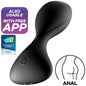 Comprar Satisfyer Trendsetter Plug Vibrador App Negro – Juguete Innovador Para Placer Compartido Con Control Remoto-Noxtic