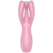 Satisfyer Threesome 3 Vibratore Rosa – Vibratore Ricaricabile con Stimolazione Ergonomica