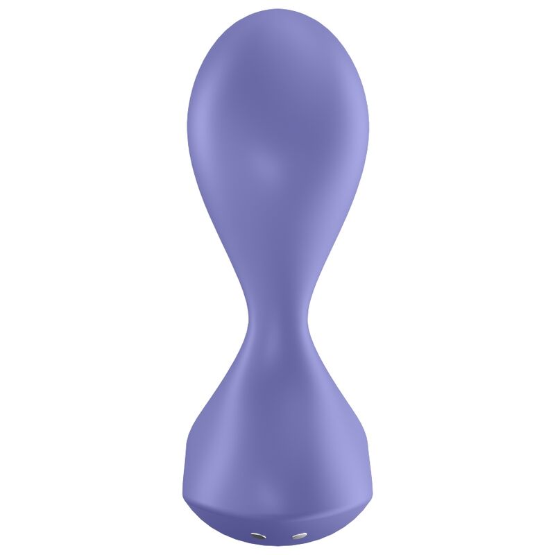Satisfyer Sweet Seal Plug Vibrator App Viola – Giocattolo erotico dal design elegante e silicone medico