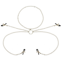 Comprar OHMAMA FETISH Pinzas Para Pezones Con Collar De Cadenas – Diseño Elegante Para Explorar Nuevas Sensaciones-Noxtic