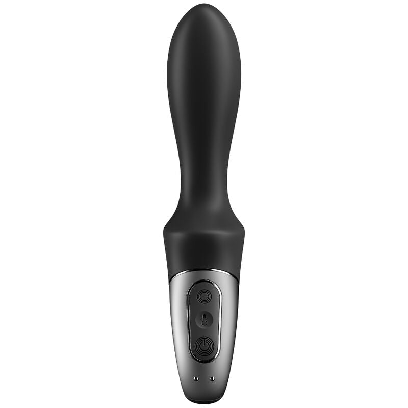 Vibratore anale Satisfyer Heat Climax Nero – Vibrazioni intense con funzione riscaldante