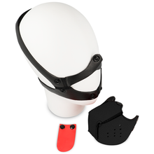 Museruola per cani OHMAMA FETISH nera – Design esclusivo con materiali di alta qualità per il massimo comfort durante l'uso