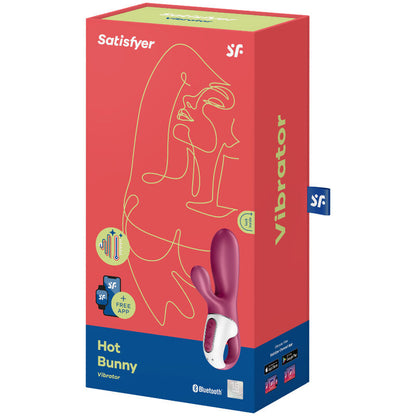 Satisfyer Hot Bunny – Vibratore ricaricabile con stimolazione profonda del punto G