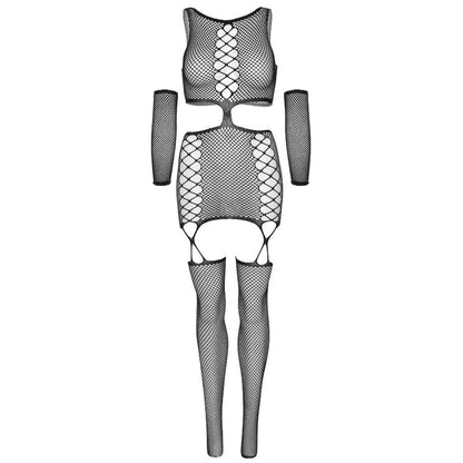 LEG AVENUE Abito leggero e guanti taglia unica – Set elegante con design seducente per comfort e stile