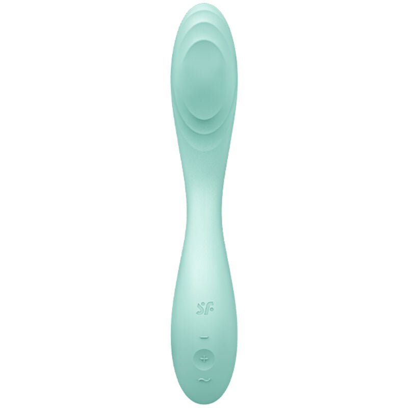 Satisfyer Rrolling Pleasure Vibrador Verde – Diseño Elegante Para Estimulación Sensorial Confortable