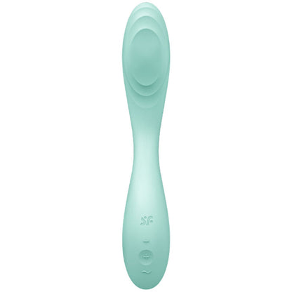 Satisfyer Rrolling Pleasure Vibrador Verde – Diseño Elegante Para Estimulación Sensorial Confortable