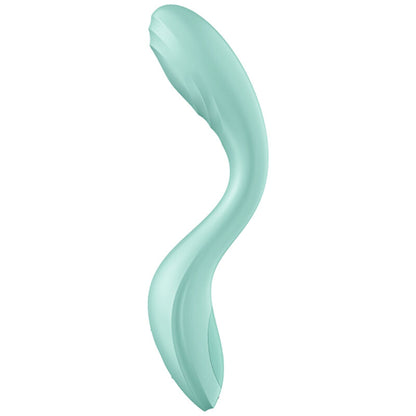 Satisfyer Rrolling Pleasure Vibrador Verde – Diseño Elegante Para Estimulación Sensorial Confortable