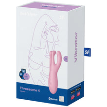 Satisfyer Threesome 4 Rosa – Vibrador Recargable Con Diseño Ergonómico Para Placer Personalizado