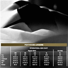 Comprar Penthouse Be Mine Teddy Negro XL – Lencería Elegante Con Diseño Sensual y Confortable-Noxtic