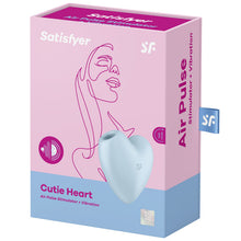 Satisfyer Cutie Heart Estimulador Azul – Diseño Atractivo Con Funcionalidad Versátil