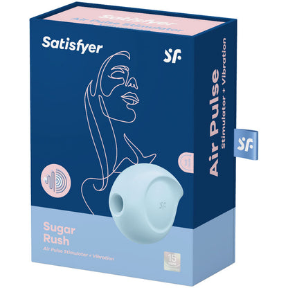Satisfyer Sugar Rush Pink – Stimolatore ergonomico per l'autoesplorazione con design elegante