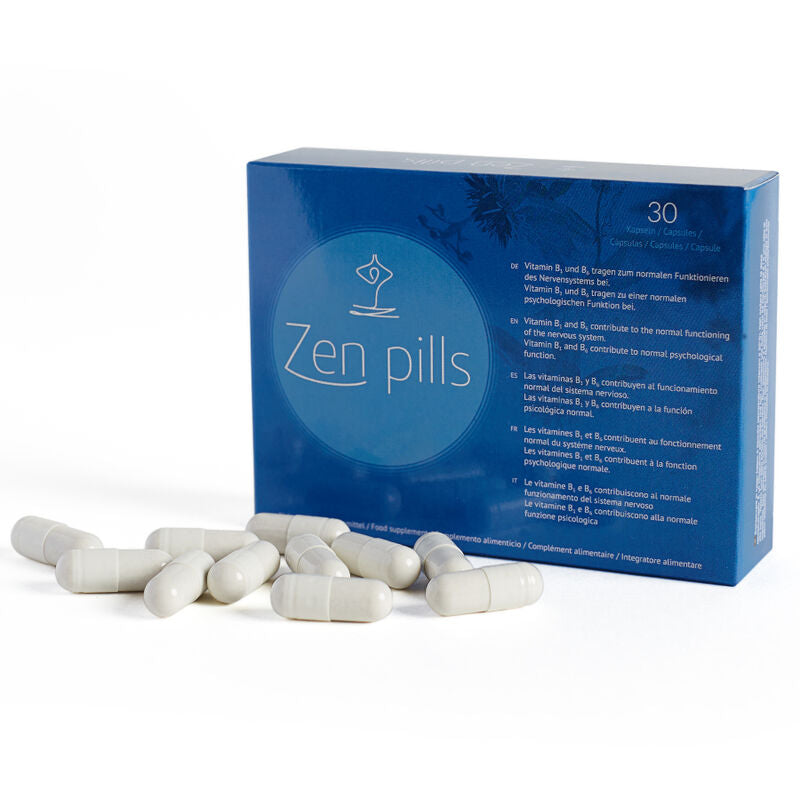 500 COSMETICS - ZEN PILLS CAPSULAS RELAJACION Y REDUCCION ANSIEDAD-500COSMETICS-Noxtic