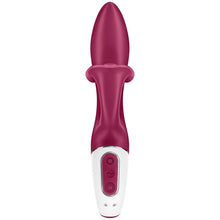 Vibratore Satisfyer Embrace Me Rosso – Design ergonomico con silicone medico per un piacere intenso
