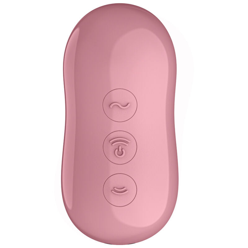 SATISFYER - COTTON CANDY LILAC STIMULATOR AND VIBRATOR