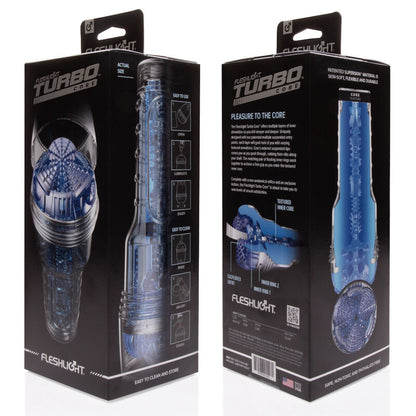 FLESHLIGHT Turbo Core Blue Ice – Juguete Erótico Innovador Con Diseño Único