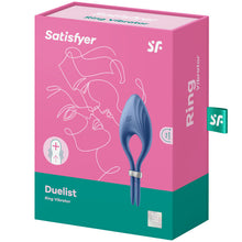 Anello vibrante Satisfyer Duelist Grigio – Design ergonomico per una connessione intensa con il tuo partner