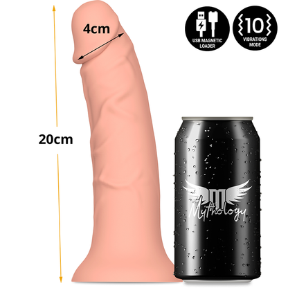 MYTHOLOGY Asher Original Dildo M – Vibrador Con Tecnología Inalámbrica Para Experiencia Sensorial Única