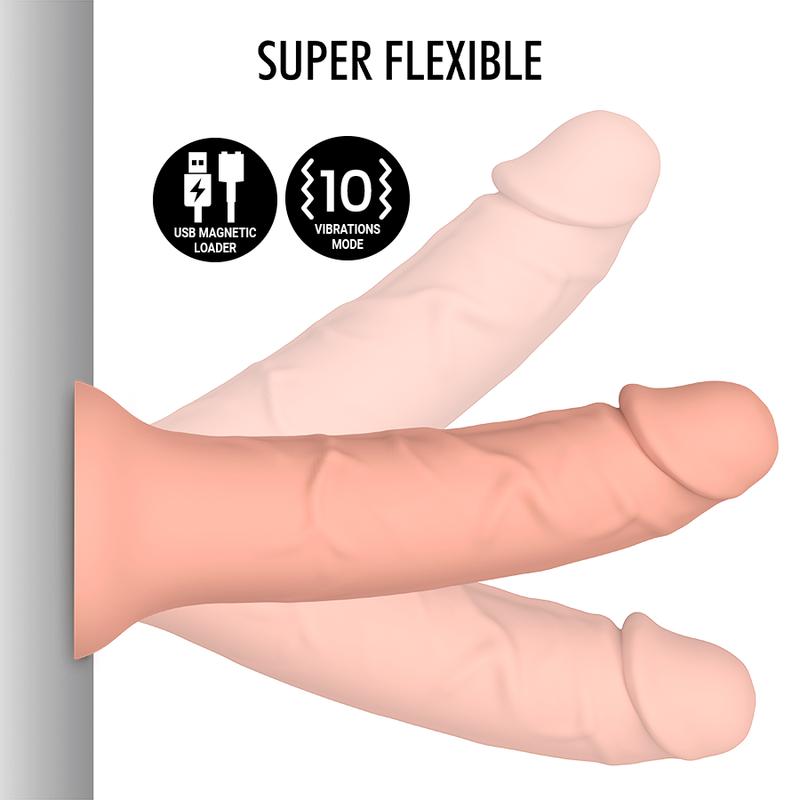 MYTHOLOGY Asher Original Dildo M – Vibrador Con Tecnología Inalámbrica Para Experiencia Sensorial Única