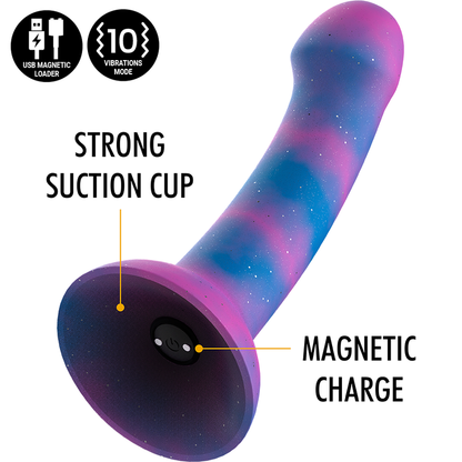 MYTHOLOGY DION GALACTIC DILDO M – Vibratore dal design elegante e tecnologia wireless