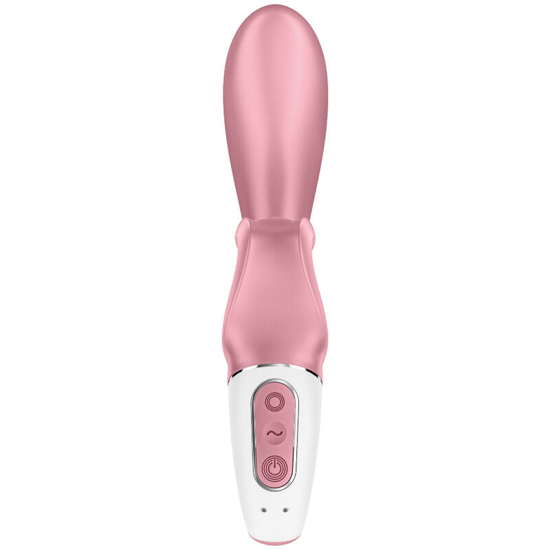 Satisfyer Hug Me Vibrador Rabbit App Azul – Vibrador Recargable Con Control Desde Tu Móvil