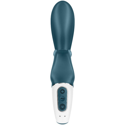 Satisfyer Hug Me Vibrador Rabbit App Azul – Vibrador Recargable Con Control Desde Tu Móvil