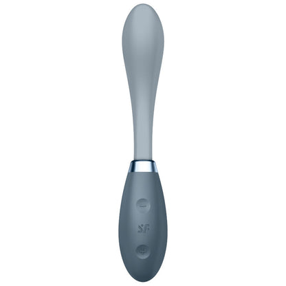 Satisfyer G-Spot Flex 3 Multi Vibrador Gris – Vibrador Recargable Con Diseño Ergonómico Para Placer Personal