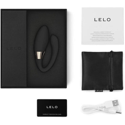 LELO Tiani Harmony Nero – Massaggiatore ergonomico per coppie dal design innovativo