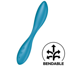 Comprar Satisfyer G-Spot Flex 1 Azul – Vibrador Recargable Con Diseño Flexible Para Placer Personal-Noxtic